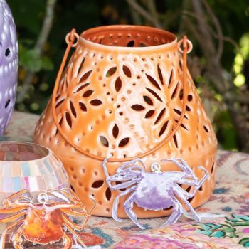 Windlicht Fauna Orange