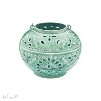 Windlicht Mystic Aqua