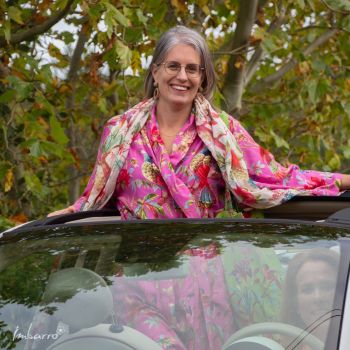 Kimono Royal Paradise Purper