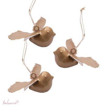 Vogel Chica Gold, set of 3