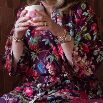 Kimono Royal Paradise Purple