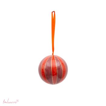 Bal Stripes Rust/Purple