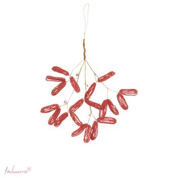 Beads Foliage Coral