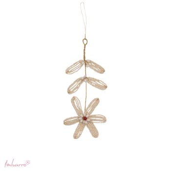 Beads Bloom Ecru