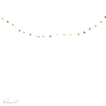 Guirlande Hearts Gold