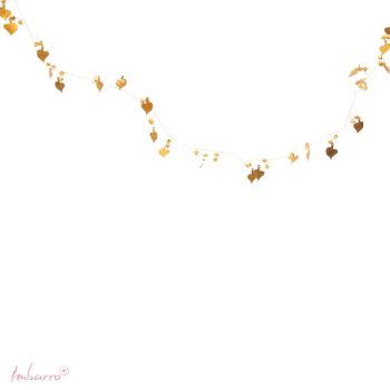 Guirlande Cuore Gold