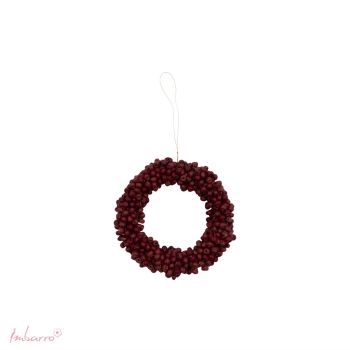 Krans Perline Burgundy