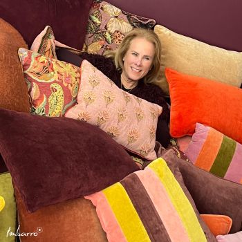 Kussen Lala Stripe Cappuccino