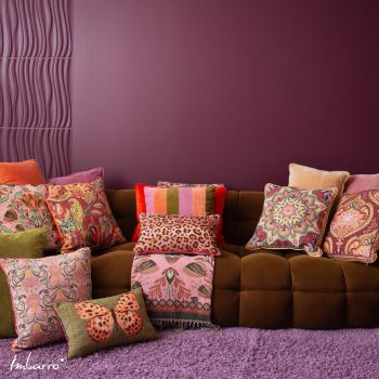 Kussen Lala Stripe Sage