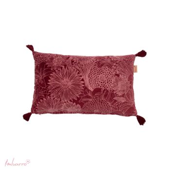 Kussen Pure Burgundy