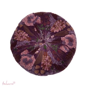 Rond Kussen Maye Purple