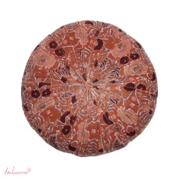 Rond Kussen Eleana Caramel