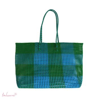Shopper Liv Green/Blue