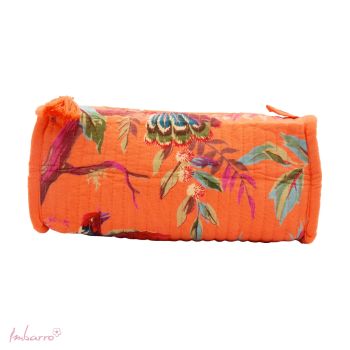 Quilted Pouch Paradise Mandarine