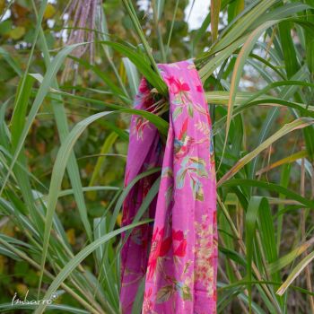 Sjaal Cotton Voile Purper