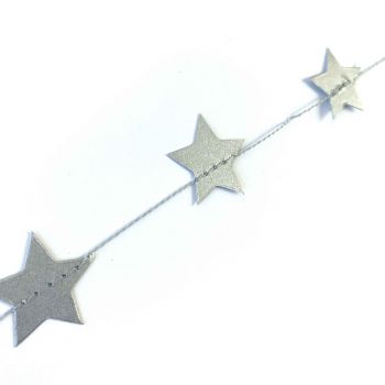 Star Confetti Silver