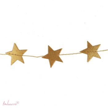 Star Confetti Gold